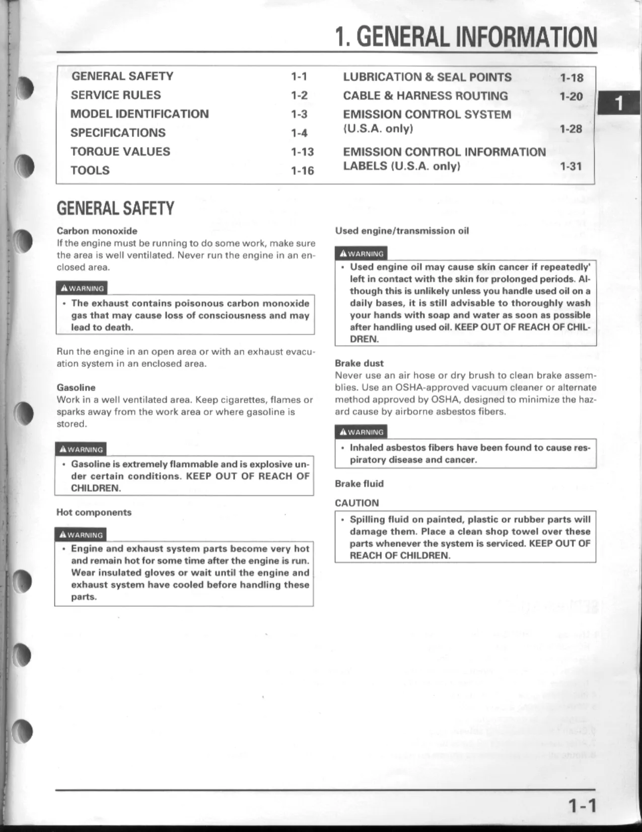 1995-1998 Honda CBR600F3, CBR 600 repair manual Preview image 3