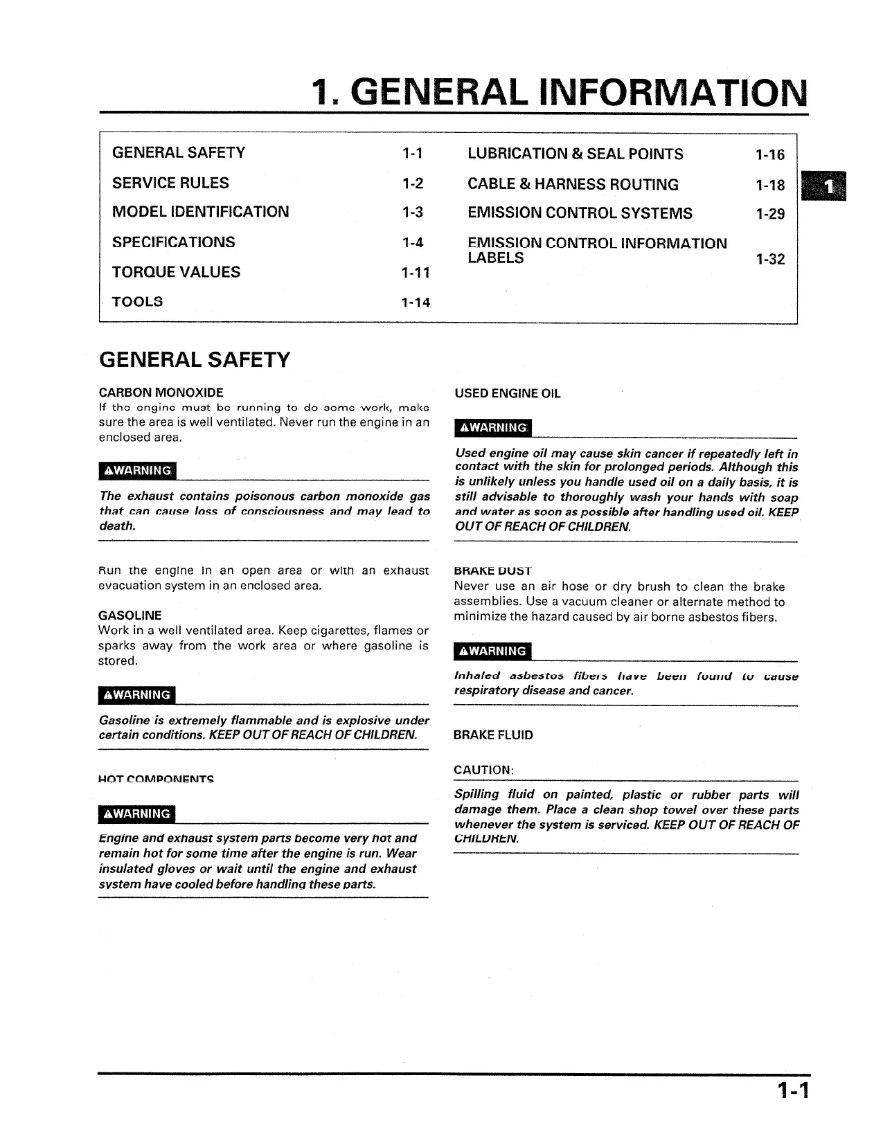 1999-2000 Honda CBR600F4 sport bike repair manual Preview image 5