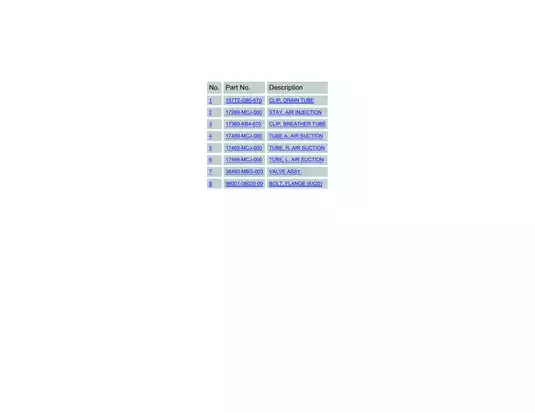 2000-2001 Honda CBR929RR repair manual Preview image 4
