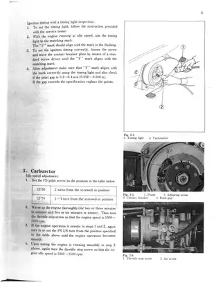 Honda CF50, CF70 Chaly shop manual Preview image 5
