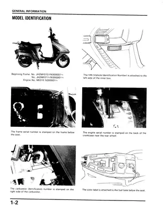 1985-1988 Honda CH250 Elite repair manual Preview image 3