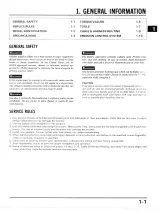 1985–2002 Honda CH80 Elite Scooter Service Manual (P/N 00302-GE1-6700) – preview page 2