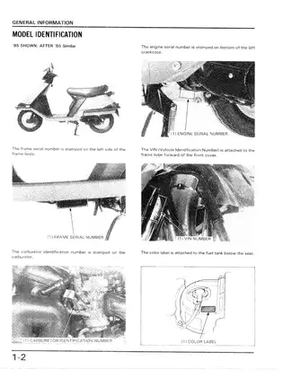 1985-2002 Honda CH80 Elite repair manual Preview image 3