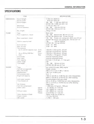 1985-2002 Honda CH80 Elite repair manual Preview image 4