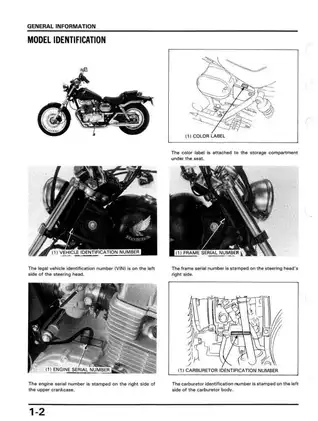 1986-1987 Honda Rebel, CMX 450, CMX 450 C repair manual Preview image 3