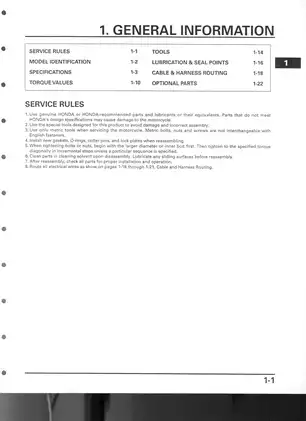 2002-2004 Honda CRF 450 R, CRF 450 service manual Preview image 3