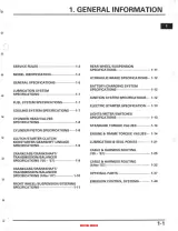 2005–2012 Honda CRF450X Service Manual (P/N 61MEY05) – preview page 5