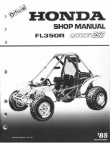 1985 Honda FL350R, FL350 Odyssey 350 ATV Shop Manual (P/N 61VM001) – preview page 1