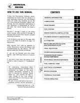 Honda NB50 Aero / NB50M 1983–1987 Service & Repair Manual (P/N S0030) – preview page 1