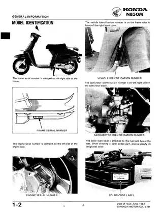 Honda NB50Aero, NB50M repair manual Preview image 3