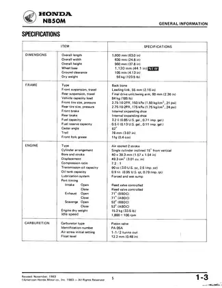 Honda NB50Aero, NB50M repair manual Preview image 4