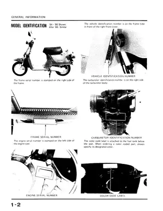 1984-1987 Honda NQ50 Spree repair manual Preview image 3