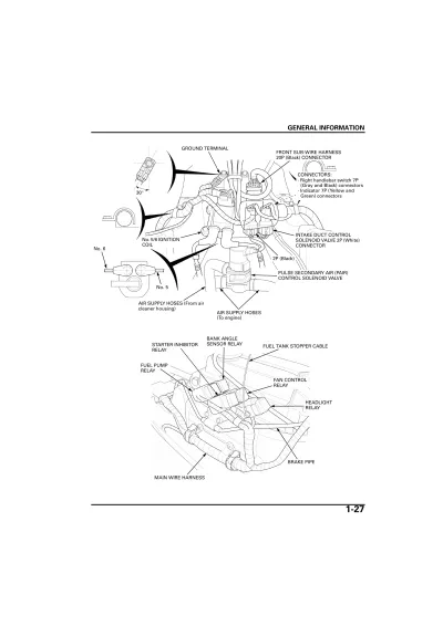 Preview: 2004–2005 Honda NRX 1800 Valkyrie Rune Service & Repair Manual (P/N 61MEC00)