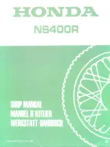 1985–1988 Honda NS400R Shop Manual – preview page 1
