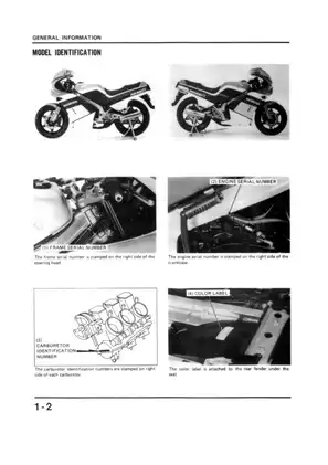1985-1988 Honda NS400R, NS400 shop manual Preview image 3