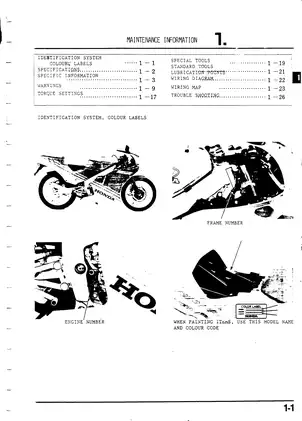 1986-1995 Honda NSR 250 R, NSR 250 repair manual Preview image 3