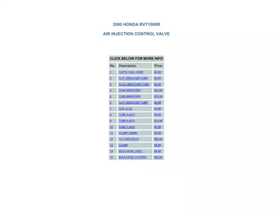 2000-2006 Honda RVT1000R, RC 51 repair manual Preview image 4