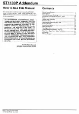 2003 Honda ST1100P Service Manual Addendum  (P/N 61MY311) – preview page 2