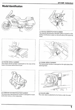 1990-2003 Honda ST 1100, ST11A00 service manual Preview image 3