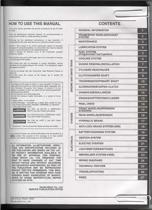 2003-2007 Honda ST 1300 Pan-European manual Preview image 4