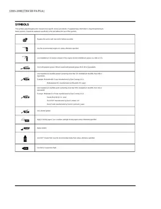 2005-2008 Honda TRX 500 FA, TRX 500 FGA, Rubicon, Foreman ATV repair manual Preview image 3