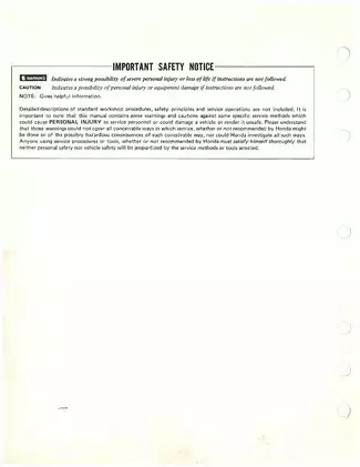 1983-1984 Honda VF75 F interceptor V45 shop manual Preview image 2
