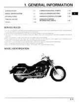 2000–2007 Honda VT 1100 C2, Sabre 1100, VT 1100 Service Manual – preview page 3