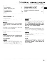 Honda VT1100C3 Shadow Aero Service Manual (P/N 61MBH04) – preview page 2