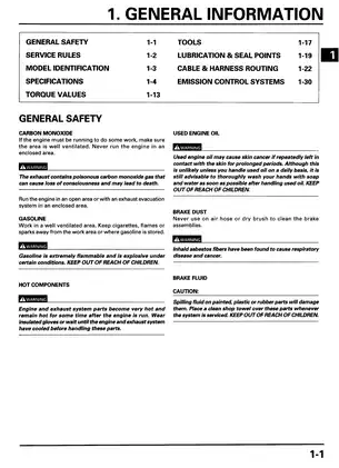 1998-2003 Honda VT750C, VT 750 Shadow repair manual Preview image 4