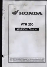 1997–2009 Honda VTR 250 Factory Workshop Manual – preview page 1