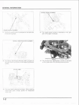 2002-2004 Honda VTX1800R, VTX1800 repair manual Preview image 4