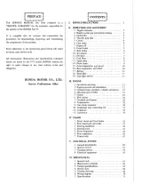 1973–1978 Honda XL175 Shop Manual (P/N 6136201) – preview page 2