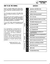 1979–1985 Honda XL 125S Service Manual (P/N P-6643701) – preview page 1