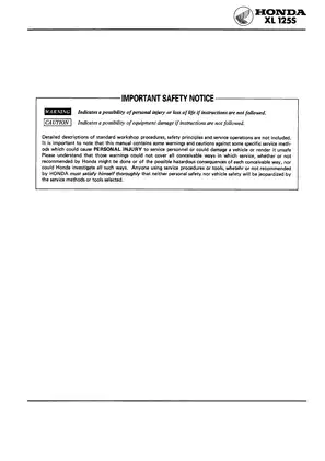 Honda XL185, XL185S repair manual Preview image 2