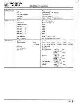 1979–1985 Honda XL 125S Service Manual (P/N P-6643701) – preview page 5