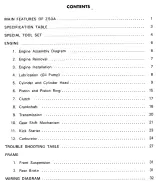 1969–1999 Honda Z50A, Z50 Moped Factory Shop Manual – preview page 3