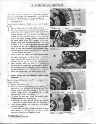 1973-1978 Honda XR75 repair manual Preview image 3