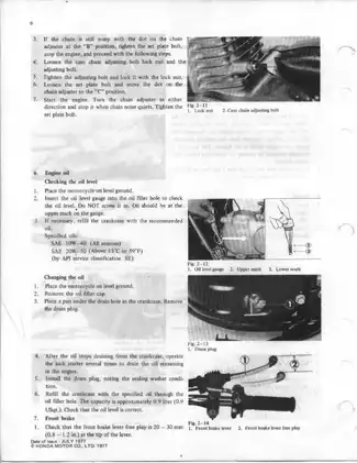 1973-1978 Honda XR75 repair manual Preview image 5