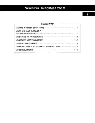 1986-1987 Suzuki VS700, VS700GL, 800GL service manual Preview image 5