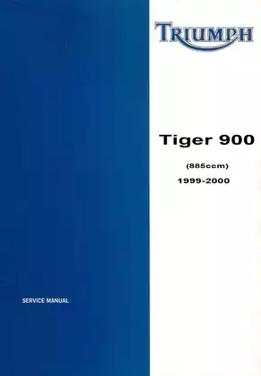 1999-2000 Triumph Tiger 900 repair manual Preview image 1