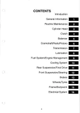 1999–2000 Triumph Tiger 900 (885cc) Factory Service & Repair Manual (P/N 3850775) – preview page 4