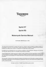 1999–2000 Triumph Sprint ST & RS Service Manual (P/N 3850760) – preview page 2