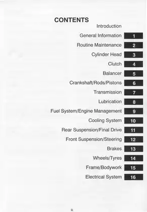 Triumph Sprint ST & RS Motorcycle Service Manual (1999-2000) - Comprehensive Repair Guide Preview image 4