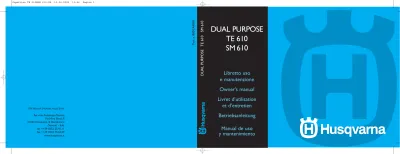 1998–2004 Husqvarna TE 610, SM 610 Owner's Manual (OEM)