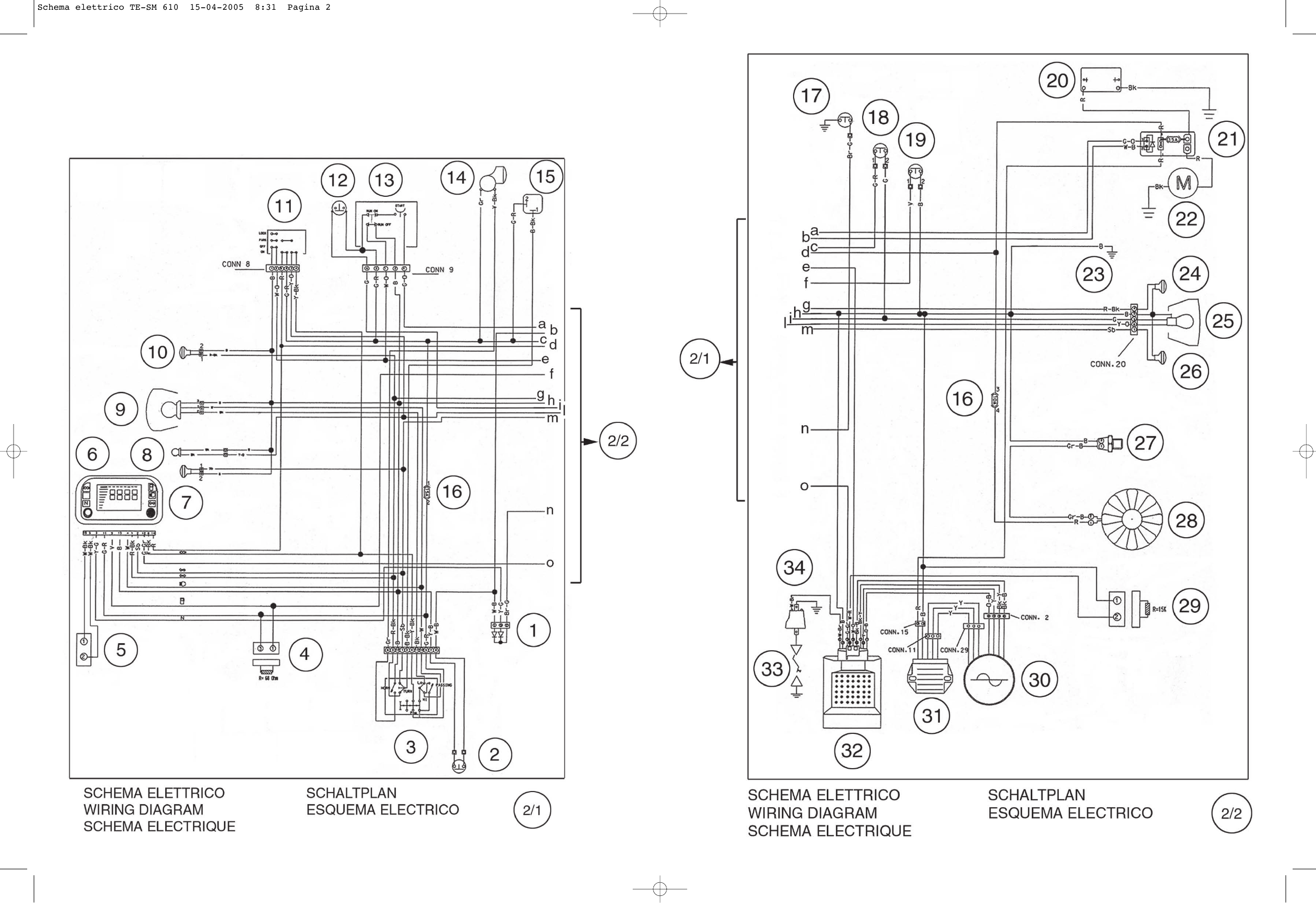 2006 Husqvarna TE610, SM610 repair manual Preview image 4