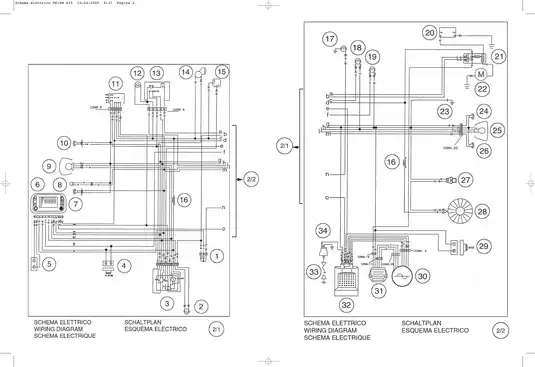 MV Agusta TE 610 Owner's Manual & Maintenance Guide Preview image 4