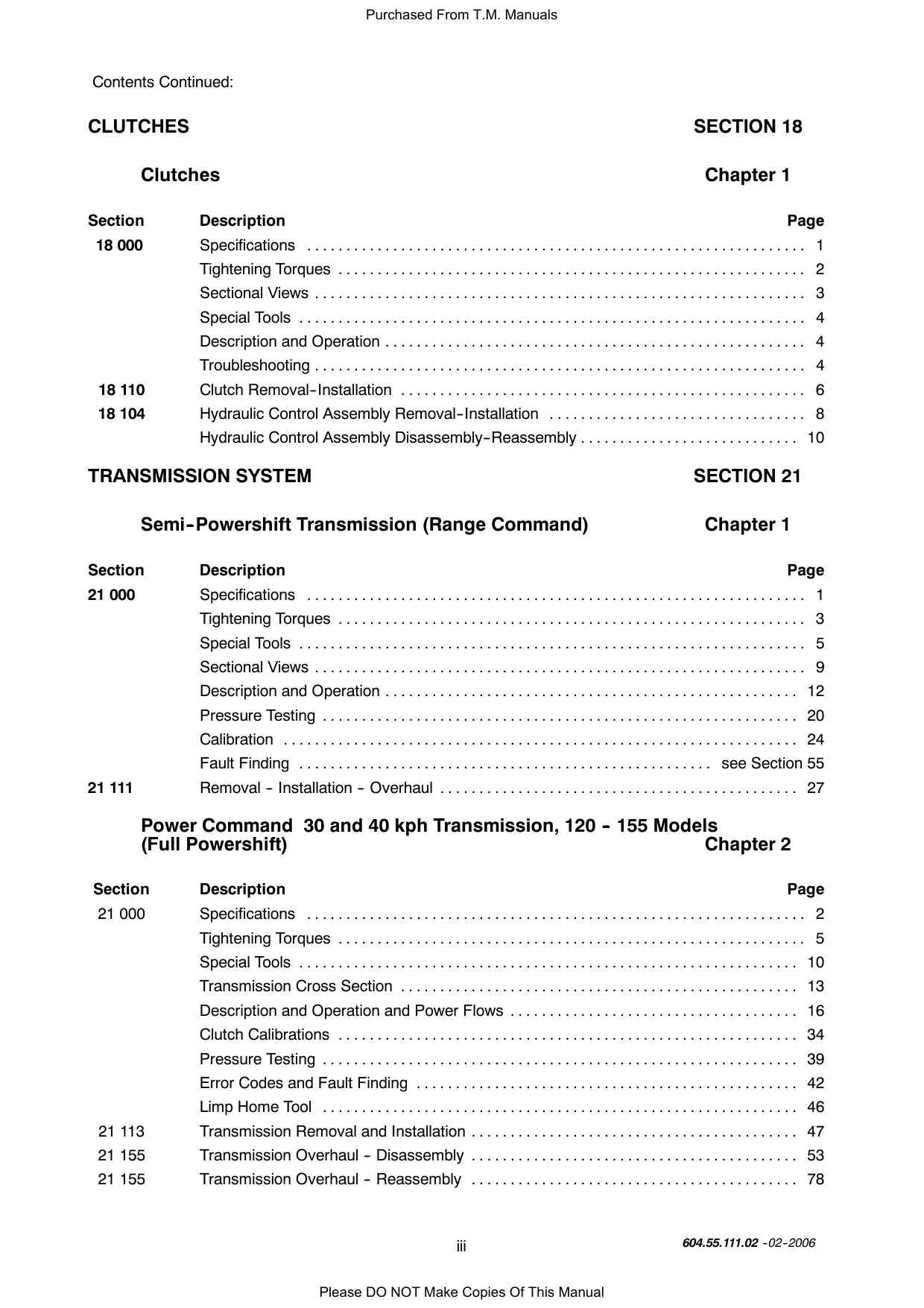 New Holland TM Series Tractor Repair Manual Preview image 4