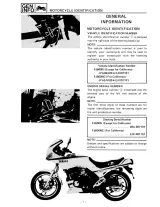 1984–1985 Yamaha FJ600 Factory Service Manual (P/N LIT-11616-04-05, LIT-11616-04-52) – preview page 2