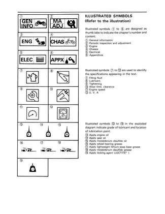 1986 Yamaha IT200, IT200S owner´s service manual Preview image 4