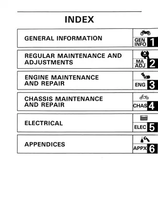 1986 Yamaha IT200, IT200S owner´s service manual Preview image 5